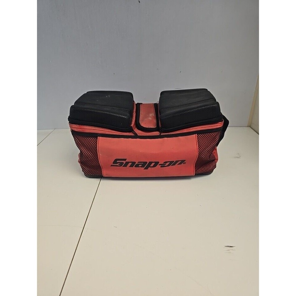 Snap‎ on Goods Cold Storage Bag Cooler Box Red Koozie Norwood Rare HTF